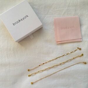 Brook and York Dainty Women’s Jewelry - Bracelets